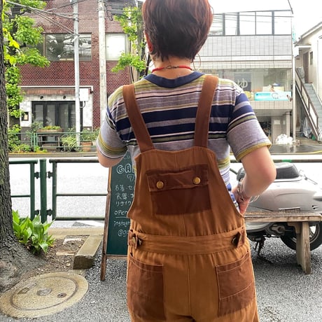 [USED] cotton オーバーオール