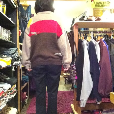[USED] Wool  おなかポケ付き！カンガルーセーター