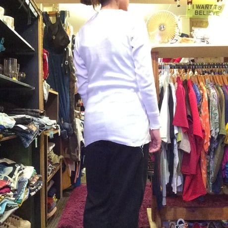 [USED]  "Health Knit" COTTON ヘンリーネック