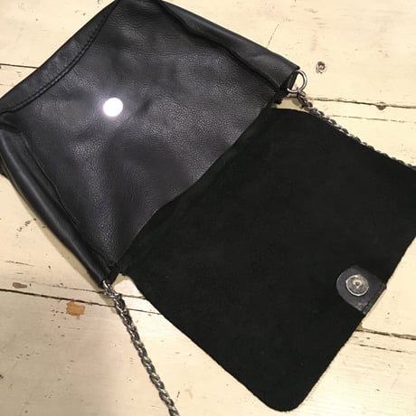[USED] REALレザーショルダーバッグ