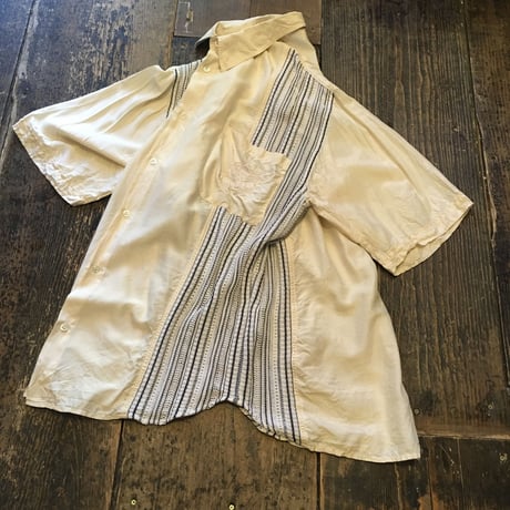 [USED] ITALY シルクシャツ