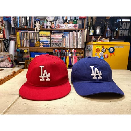 [USED] NEW ERA  LA  Dodgers CAP  RED