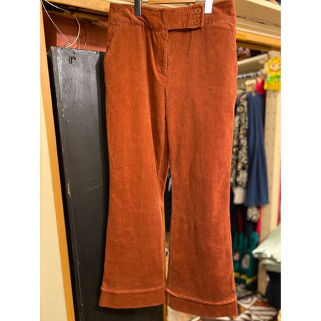 [USED]  コーデュロイフレアパンツ