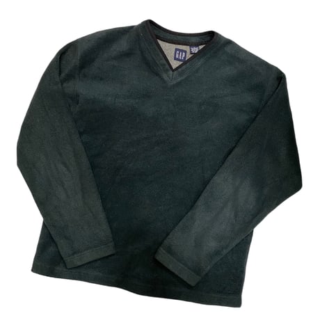 [USED] GAP Vネックフリースプルオーバー