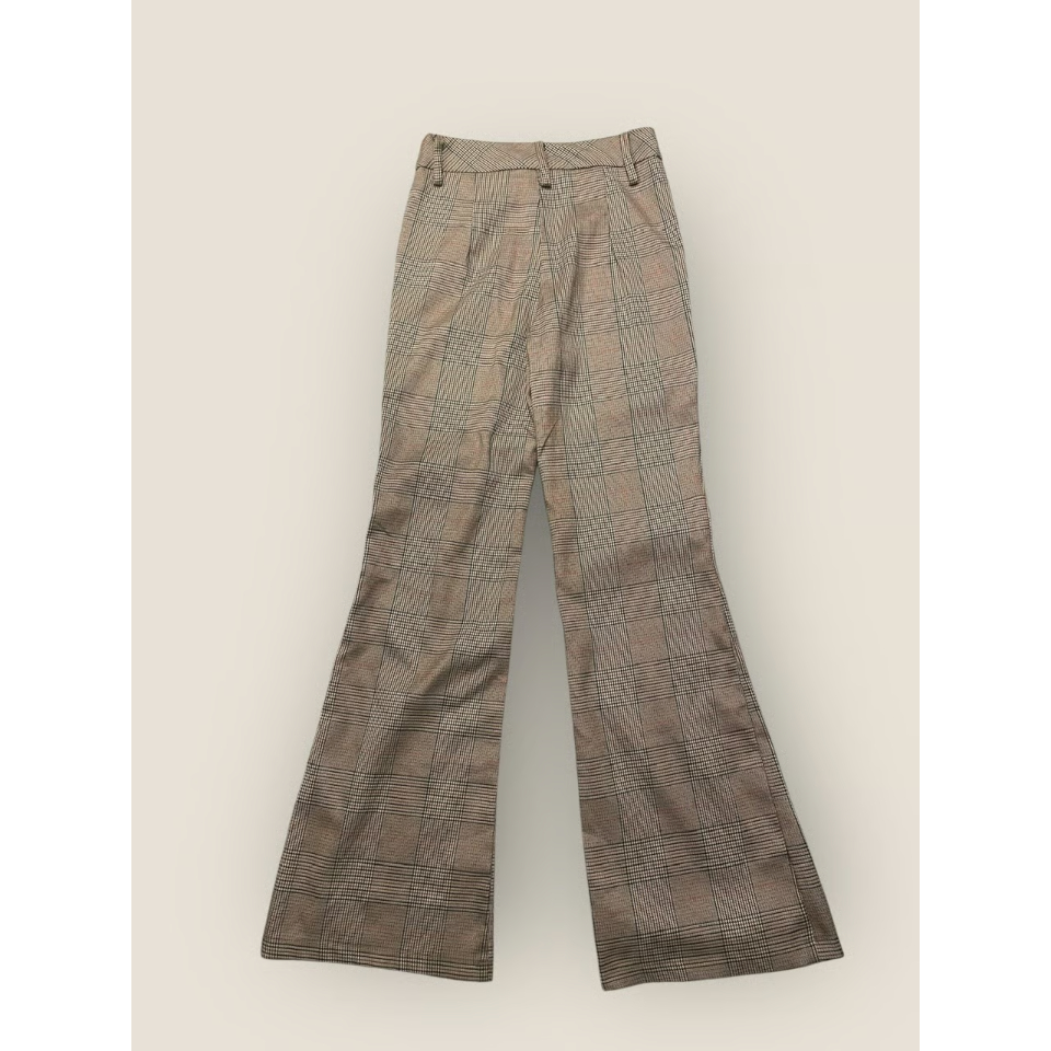 USED] ストレッチ 千鳥柄 フレアPANTS | garden730
