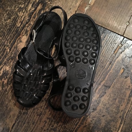 [USED] EURO ビニールサンダル BLACK