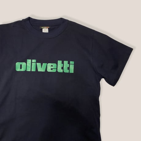[USED] made in ITALY "olivetti" Tee💚