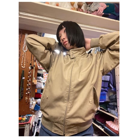[USED] 90's "LANS END"G-9 ハリントンJKT