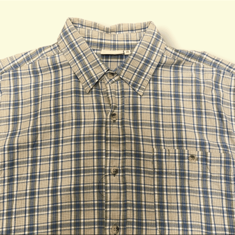 [USED] BLUE Check S/Sシャツ