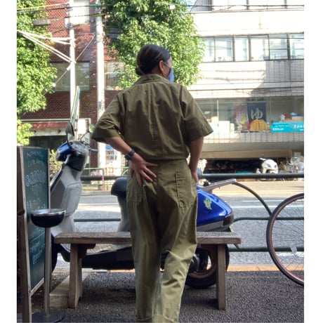 [USED] 70's VINTAGE  JUMP SUIT
