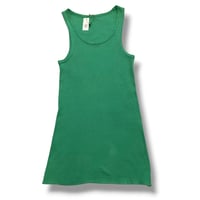 [USED] GREEN リブ タンクトップ