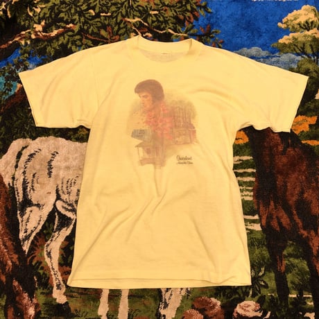 [USED] YELLOW♡ VINTAGE ELVIS Tee