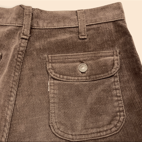 [USED]  70's Levis フレアパンツ/BROWN