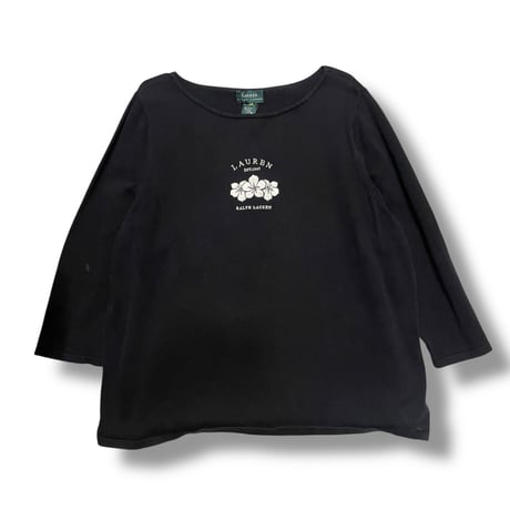 [USED] "LAUREN"ボートネック SWEAT