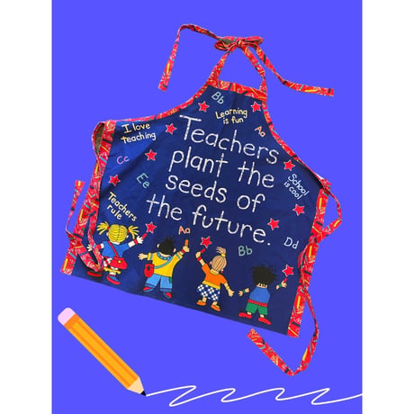 [USED]  KIDS♡プリントエプロン