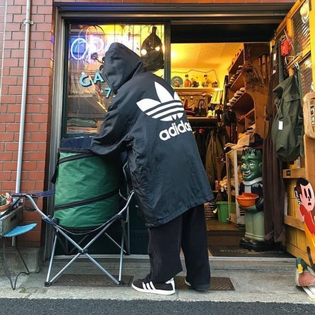 [USED] OLD adidas  裏ボア ベンチコート