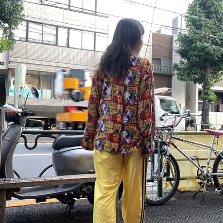 [USED] BOB MARLEY レーヨン P/O SHIRTS