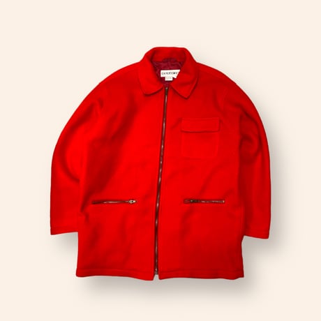 [USED] 真っ赤な❤️ フリース ZIP COAT