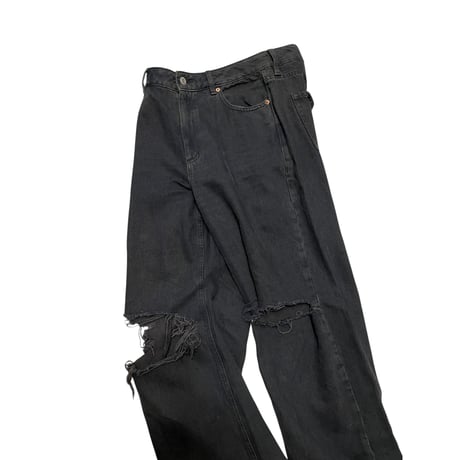 [USED] BORO BLACK DENIM