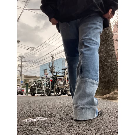 [USED] Levis 517 パッチワーク フレア DENIM