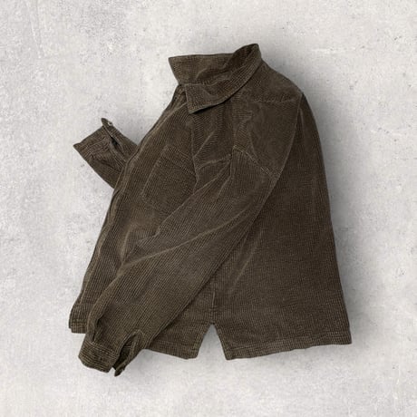 [USED] 太畝コーデュロイ ZIP シャツ JACKET