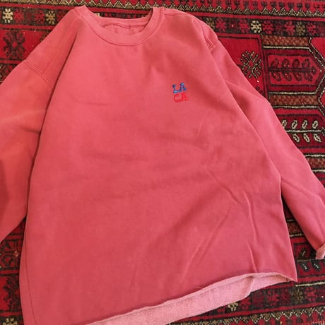 [Naughty] "LACA" CUT-OFF SWEAT SHIRT