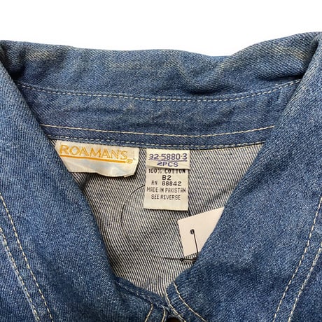 [USED] DENIM ハーフコート