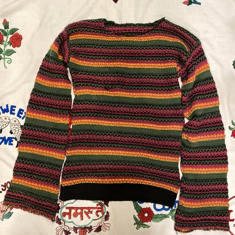 [USED]made in France 袖広がりニット❣️