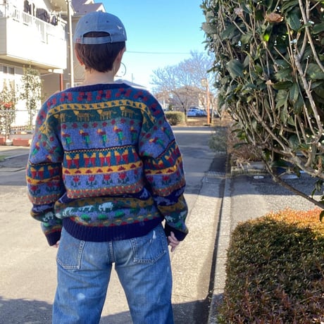 [USED] L.L.Bean ニットカーディガン