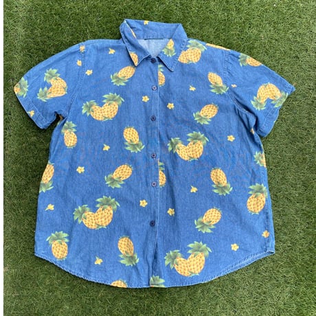 [USED] パイナッポー DENIM シャツ
