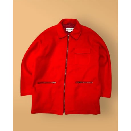 [USED] 真っ赤な❤️ フリース ZIP COAT