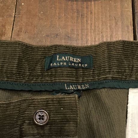[USED] Ralph Lauren 太畝コーデュロイパンツ