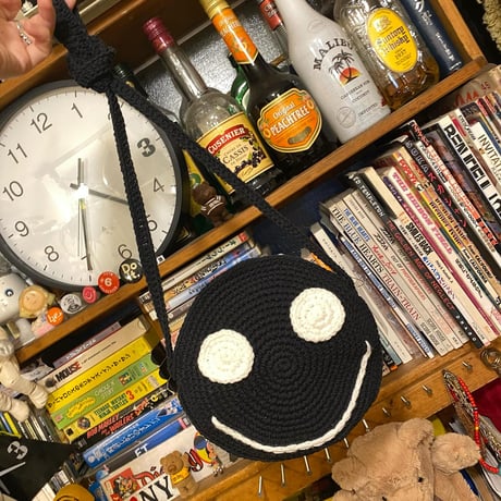 [USED]かぎ編みスマイリーBAG ☺︎☺︎☺︎