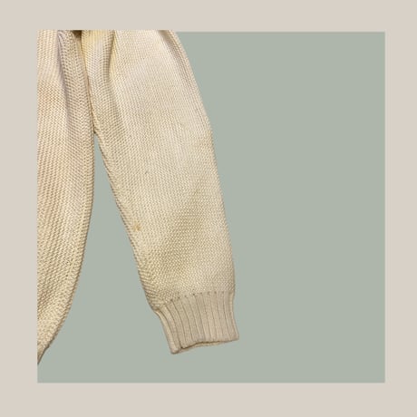 [USED] COTTONＶネック ニット