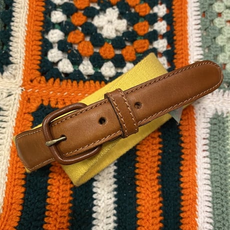 [USED] American apparel イエローのベルト