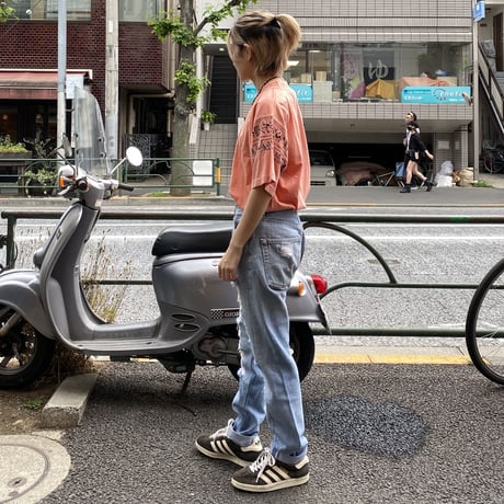 [USED] EURO モックネック PRINT  Tee