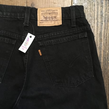 [USED] Levis 550 BLK (RELAXED FIT TAPERED)