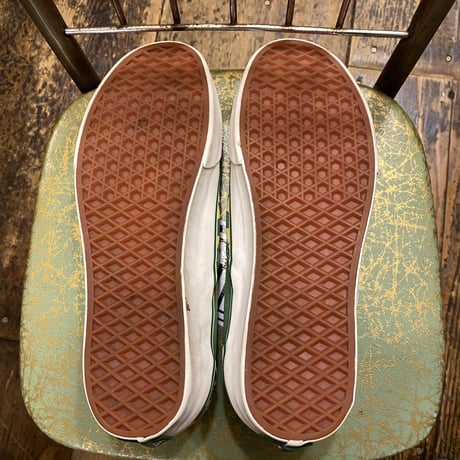 [USED] Green × Yellow💚VANS SLIP ON