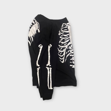 [USED]  GOOD PRINT skeleton BONE Tee