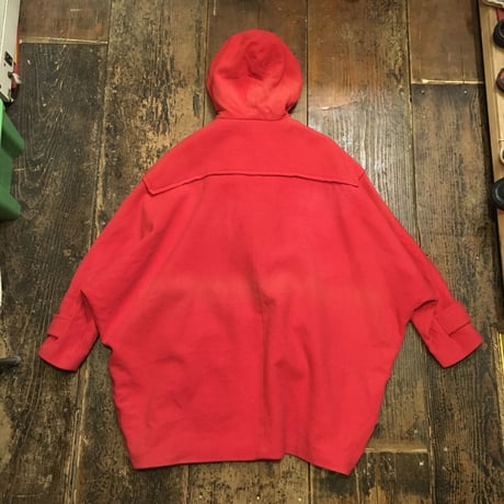 [USED] 真っ赤なドルマンスリーブコート