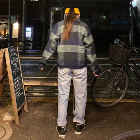 [USED] CHECK KNIT CARDIGAN♡