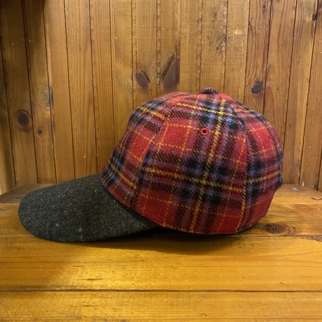 [USED] CHECK WOOL CAP
