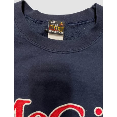 [USED] ロゴ入りNAVY SWEAT