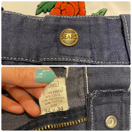 [USED] OLD Sears PAINTER PANTS！