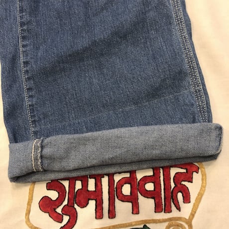[USED] 90's OLD 45RPM  PAINTER PANTS
