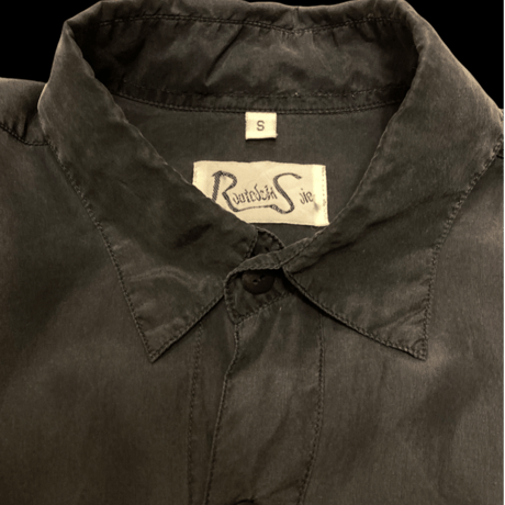 [USED] BLACK SILK SHIRTS