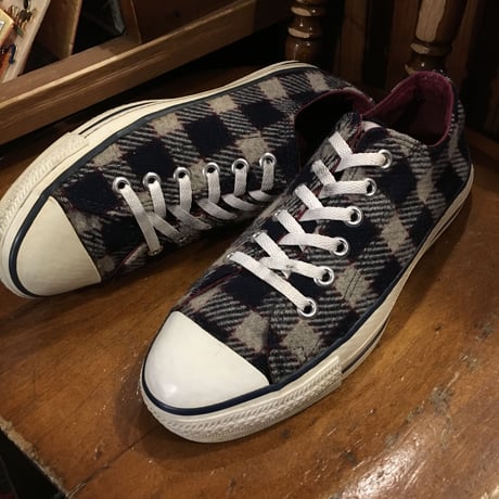 [USED] 90's WOOL CHECK ALLSTAR