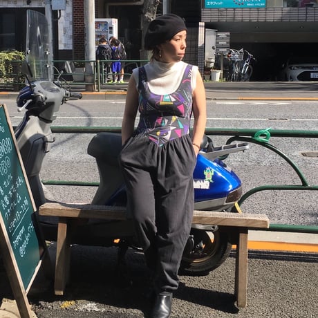 [USED] 80’s エアロビ風 サロペット