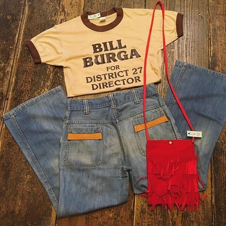 [USED] OLD 良い色 トリムTee
