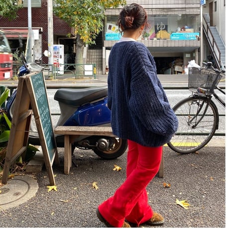 [USED]ざっくりHAND  KNIT カーディガン